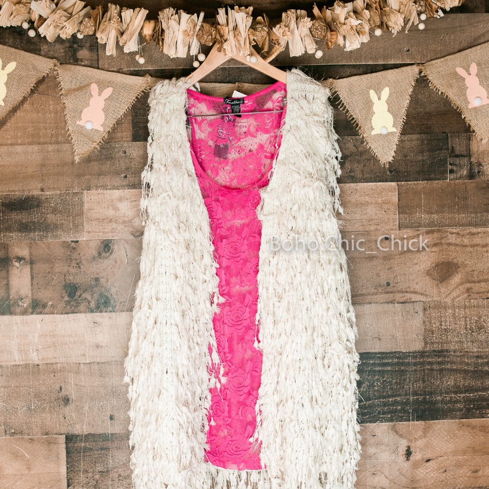 Fringe Vest. Romantic Boho.